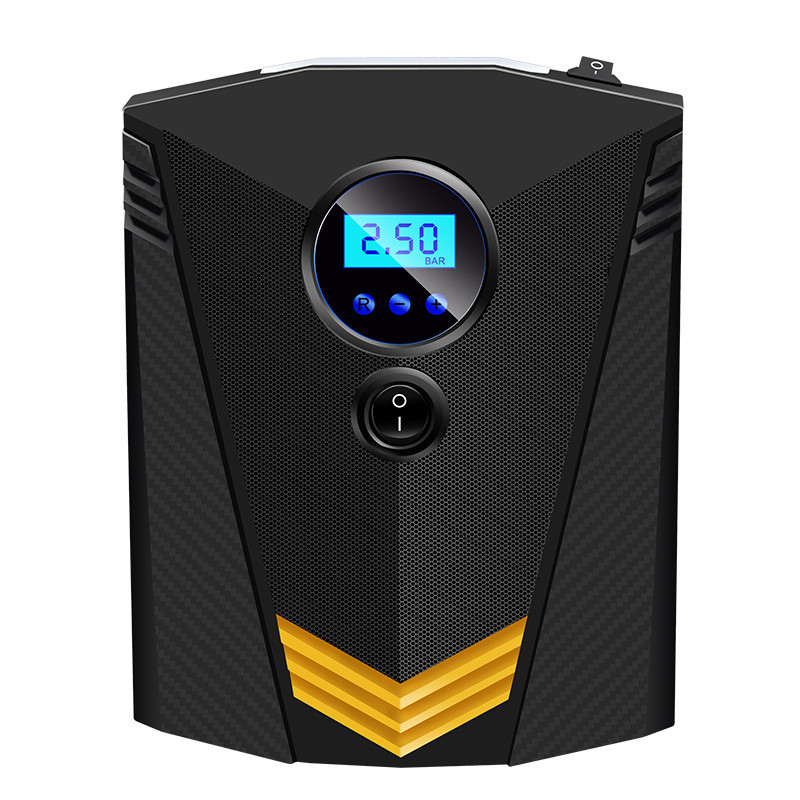 CZK-3634 Pompă de aer de urgență pentru exterior pentru mașină, reîncărcare aer pentru cauciucuri, mini pompă de aer cu afișaj digital portabil 35L/MIN