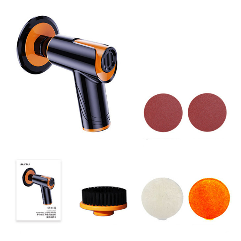 100W bežična punjiva baterija za poliranje međuspremnika za automobile, promjenjiva brzina, bežični komplet za poliranje međuspremnika za detalje automobila/Car Scrat