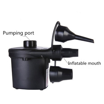 6000 PSI Electric Air Pump Rechargeable Inflator Nozzles Quick Air Pump for Air Attress Inflatable Pool Auto