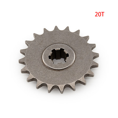 Priekinės pavarų dėžės žvaigždutė T8F 11T 13T 17T 20T krumpliaračio grandinės krumpliaratis metalinis 47cc 49cc Minimoto ATV mini dviračių mopedo paspirtukas