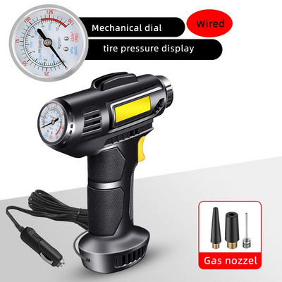 Automobilska zračna pumpa od 120 W Električna automobilska pumpa za gume na napuhavanje Prijenosni punjivi zračni kompresor Digitalna oprema za automatsko napuhavanje guma