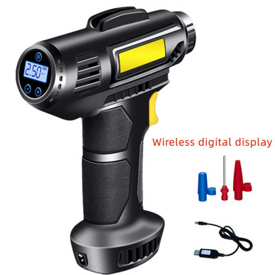 Automobilska zračna pumpa od 120 W Električna automobilska pumpa za gume na napuhavanje Prijenosni punjivi zračni kompresor Digitalna oprema za automatsko napuhavanje guma