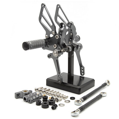 Pentru Ducati 1098/S 2007-2008 1198 2009-2011 CNC reglabil pentru motociclete Rearset Rearset Suport picioare Pedală Rearset Spate Set