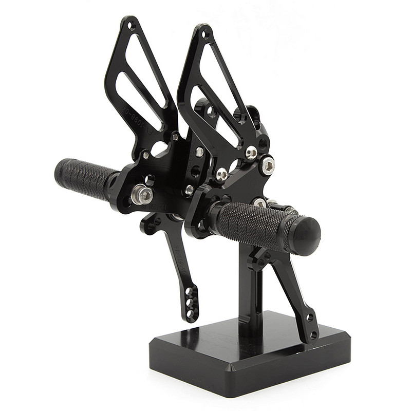 Za Ducati 1098/S 2007-2008 1198 2009-2011 CNC podesivi motociklistički oslonac za noge, pedala za noge, klinovi za noge, stražnji set