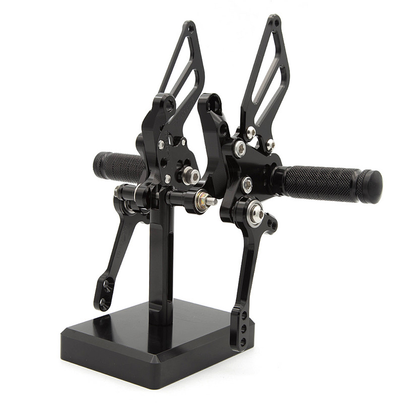 Za Ducati 1098/S 2007-2008 1198 2009-2011 CNC podesivi motociklistički oslonac za noge, pedala za noge, klinovi za noge, stražnji set