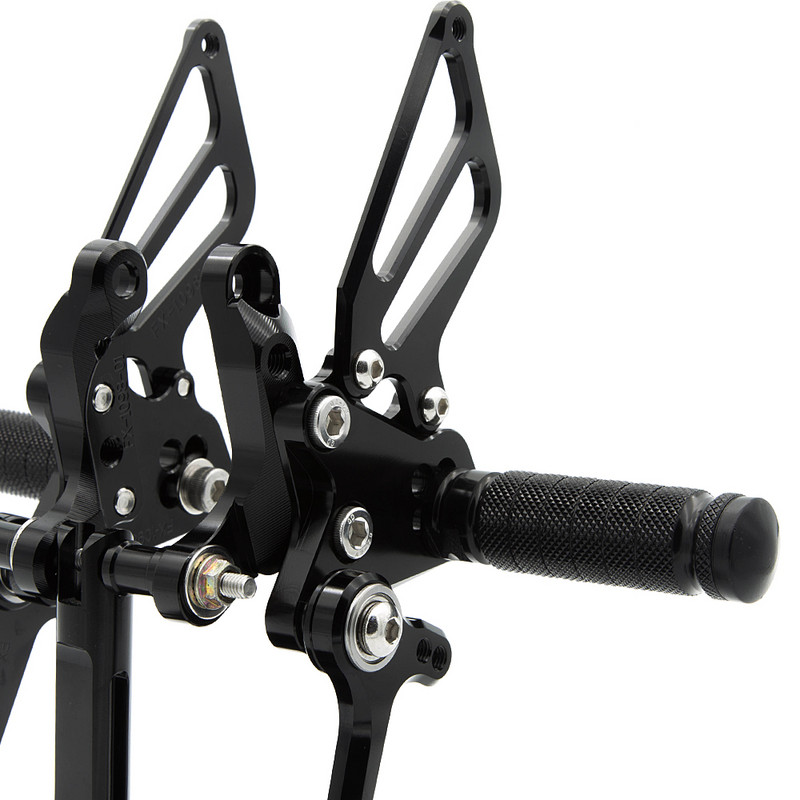 Za Ducati 1098/S 2007-2008 1198 2009-2011 CNC podesivi motociklistički oslonac za noge, pedala za noge, klinovi za noge, stražnji set