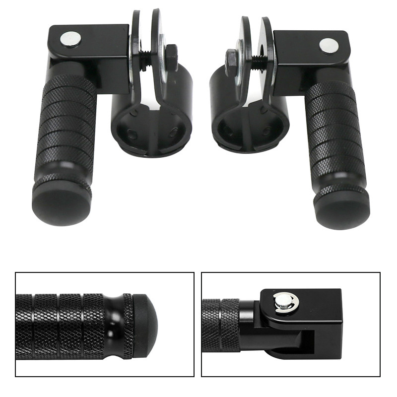 ZSDTRP 2 buc. 8 MM Suporturi universale de înaltă calitate 90 de grade Sujere pentru picioare pliabile Pedale din spate Instalare ușoară