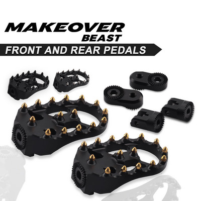 Suport pentru picioare rotativ față spate potrivit pentru BMW F 850 GS Adventure F850GS F750GS Accesorii pentru motociclete Sujere pentru picioare din aliaj de aluminiu