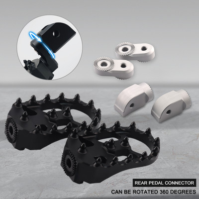 Prednji stražnji rotirajući oslonac za noge odgovara BMW F 850 GS Adventure F850GS F750GS Dodaci za motocikle Kočići za noge od aluminijske legure