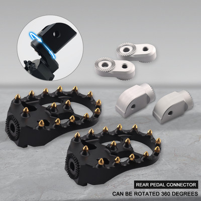 Prednji stražnji rotirajući oslonac za noge odgovara BMW F 850 GS Adventure F850GS F750GS Dodaci za motocikle Kočići za noge od aluminijske legure