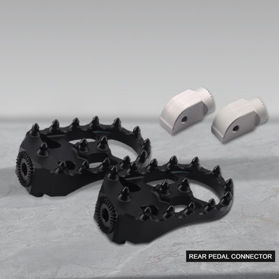 Prednji stražnji rotirajući oslonac za noge odgovara BMW F 850 GS Adventure F850GS F750GS Dodaci za motocikle Kočići za noge od aluminijske legure