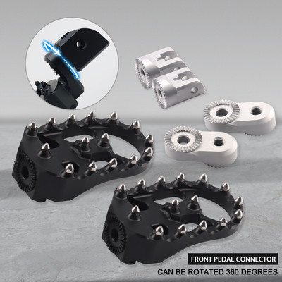 Prednji stražnji rotirajući oslonac za noge odgovara BMW F 850 GS Adventure F850GS F750GS Dodaci za motocikle Kočići za noge od aluminijske legure