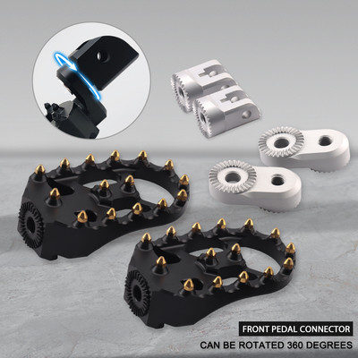 Prednji stražnji rotirajući oslonac za noge odgovara BMW F 850 GS Adventure F850GS F750GS Dodaci za motocikle Kočići za noge od aluminijske legure