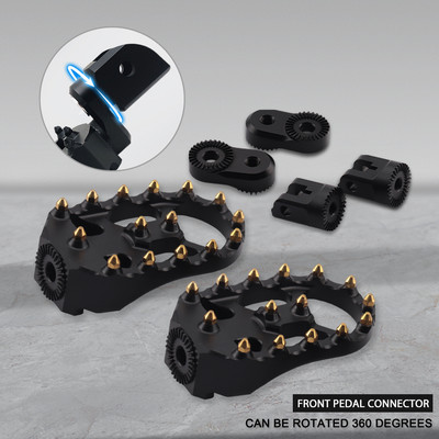 Prednji stražnji rotirajući oslonac za noge odgovara BMW F 850 GS Adventure F850GS F750GS Dodaci za motocikle Kočići za noge od aluminijske legure