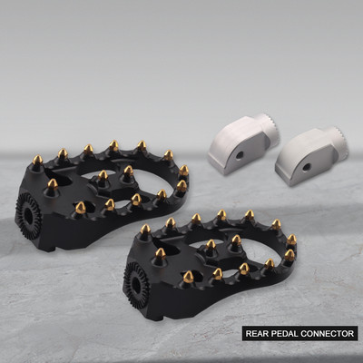 Prednji stražnji rotirajući oslonac za noge odgovara BMW F 850 GS Adventure F850GS F750GS Dodaci za motocikle Kočići za noge od aluminijske legure