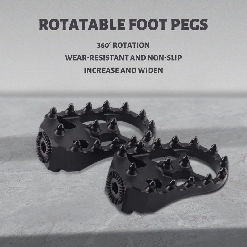 Prednji stražnji rotirajući oslonac za noge odgovara BMW F 850 GS Adventure F850GS F750GS Dodaci za motocikle Kočići za noge od aluminijske legure