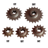 Μοτοσικλέτα μπροστινό κιβώτιο ταχυτήτων Sprocket T8F 11 13 14 17 20T Pinion για 47cc 49cc Minimoto Mini Dirt Pit Bike Moped Scooter