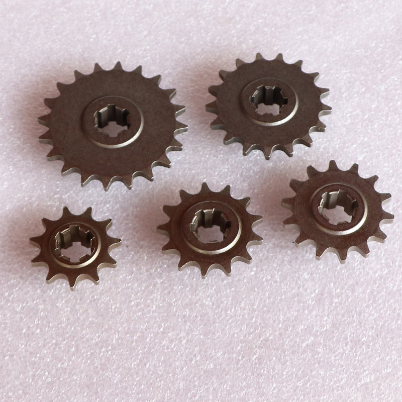 Μοτοσικλέτα μπροστινό κιβώτιο ταχυτήτων Sprocket T8F 11 13 14 17 20T Pinion για 47cc 49cc Minimoto Mini Dirt Pit Bike Moped Scooter