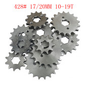 428 # 17mm lanț de pinion pentru motor față pentru BBR Z50 CRF50 110 125 Accesorii pentru motociclete Moped Scooter Dirt Pit Bike Motocross ATV