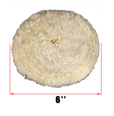 Tampoane de lustruit din lână Tampoane de lustruit Disc de lână de lustruit pentru mașină 5/6/7 inci Dispozitiv de lustruit cu ață de lână Roată Instrument de curățare a capacului farurilor de mașină