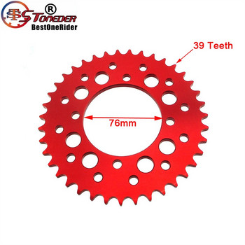 STONEDER 420 39 δόντια 76mm Billet αλουμινίου πίσω γρανάζι για Demon X WPB Stomp Orion M2R Lucky MX DHZ 50-190cc Pit Dirt Bike