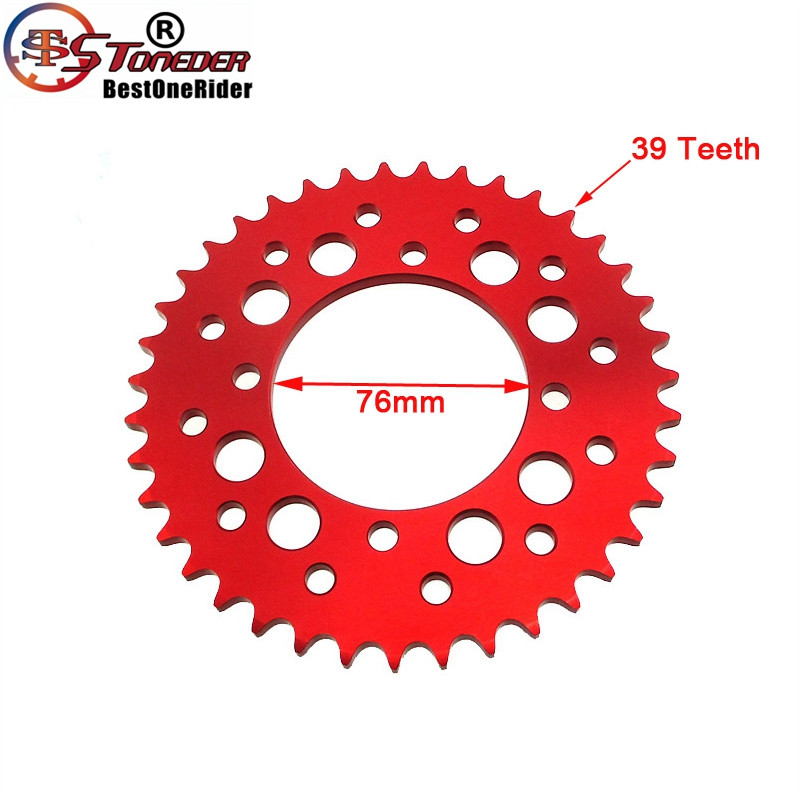 STONEDER 420 39 Dinți 76mm Pinion din Aluminiu Billet pentru Demon X WPB Stomp Orion M2R Lucky MX DHZ 50-190cc Pit Dirt Bike