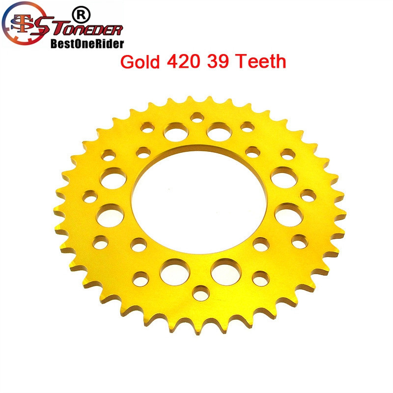 STONEDER 420 39 Dinți 76mm Pinion din Aluminiu Billet pentru Demon X WPB Stomp Orion M2R Lucky MX DHZ 50-190cc Pit Dirt Bike