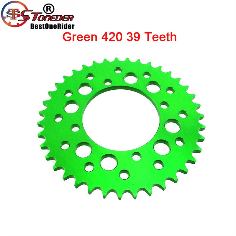 STONEDER 420 39 Dinți 76mm Pinion din Aluminiu Billet pentru Demon X WPB Stomp Orion M2R Lucky MX DHZ 50-190cc Pit Dirt Bike