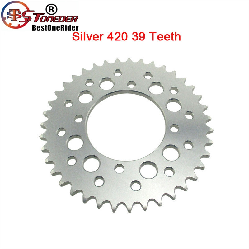 STONEDER 420 39 Dinți 76mm Pinion din Aluminiu Billet pentru Demon X WPB Stomp Orion M2R Lucky MX DHZ 50-190cc Pit Dirt Bike