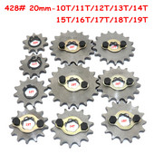 428 #10-19 dinți 20 mm ID pinion față motor pentru Stomp YCF Upower Dirt Pit Bike ATV Quad Go Kart Moped Buggy Scooter Motocicletă