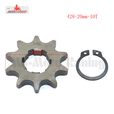 428 #10-19 dinți 20 mm ID pinion față motor pentru Stomp YCF Upower Dirt Pit Bike ATV Quad Go Kart Moped Buggy Scooter Motocicletă
