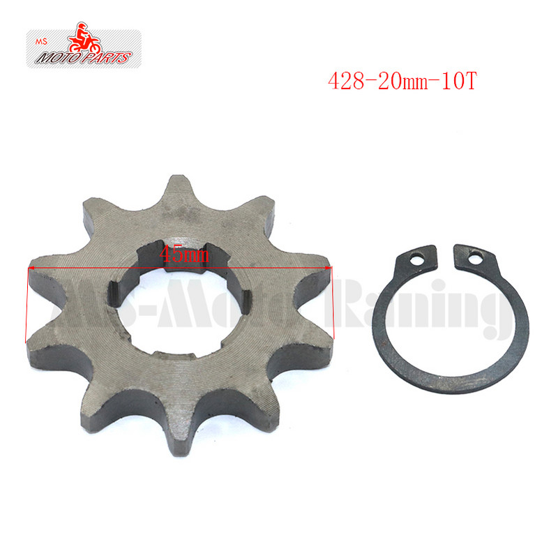 428 #10-19 dinți 20 mm ID pinion față motor pentru Stomp YCF Upower Dirt Pit Bike ATV Quad Go Kart Moped Buggy Scooter Motocicletă