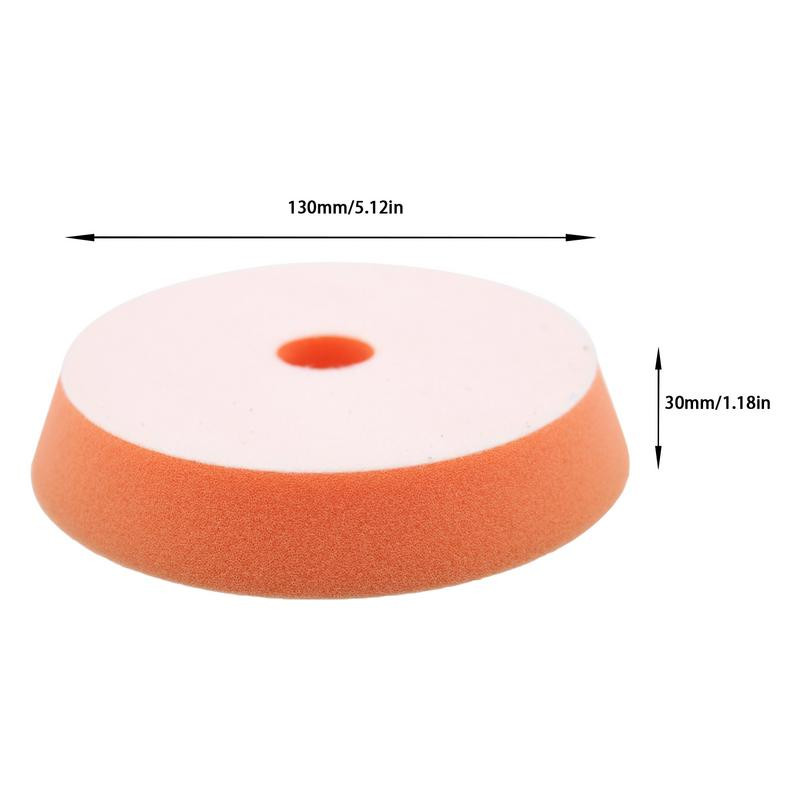 Set de 5 bucăți tampoane de lustruit 150mm/6 inch pentru mașină spumă burghiu tampon de lustruit set roți burete Kit scule electrice accesorii pentru lustruit auto