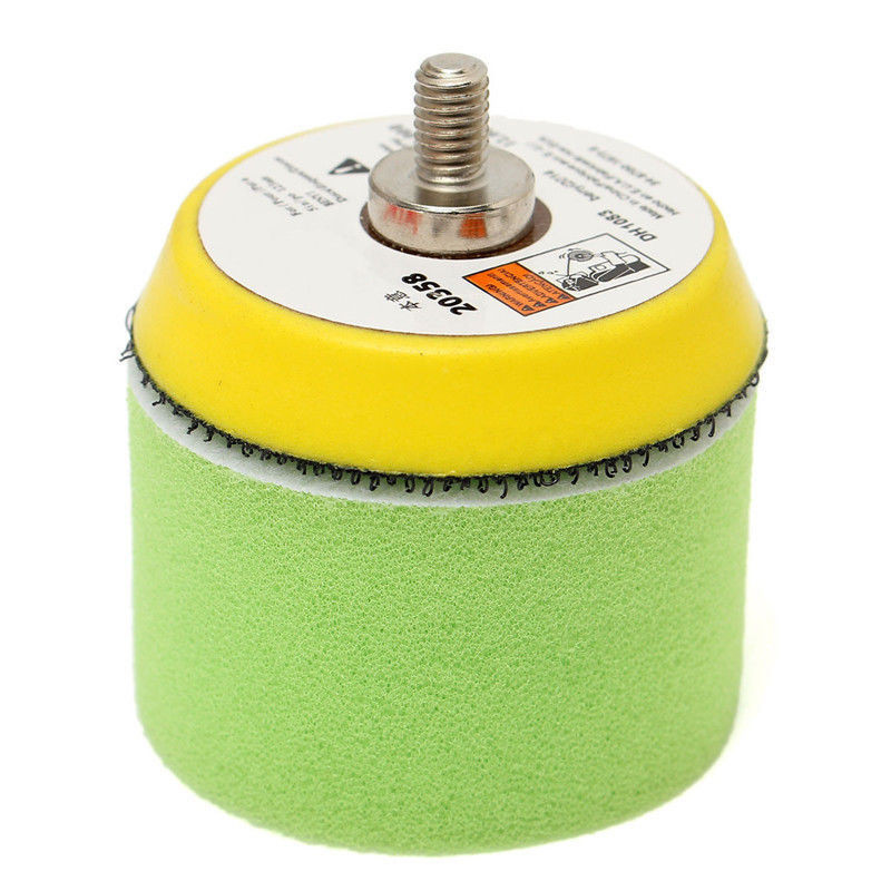 2 inci 16 bucăți/set tampon de lustruit pentru șlefuitor de mașină, cerc de lustruit, set de instrumente pentru șlefuitor de mașini, ceară, tampon de lustruit 50 mm