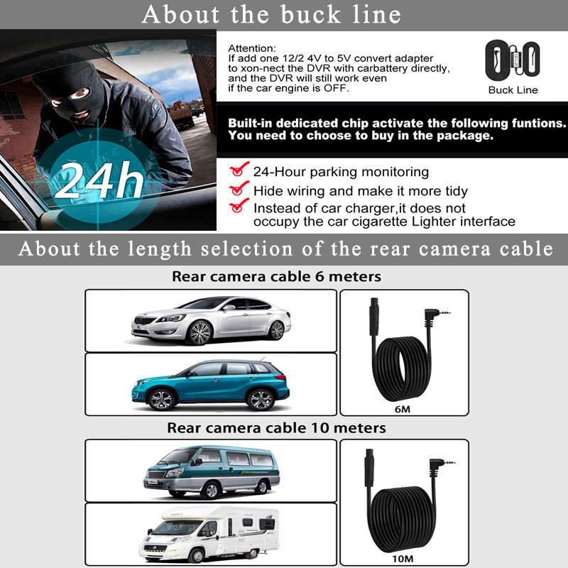 10-инчов 4K GPS WIFI Car Dvr Огледало Dash Cam Dual Lens Dashcam IPS Screen Car Camera Drive Recorder Stream RearView Mirror