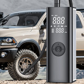 CARSUN automobilių padangų pripūtimo siurblys, belaidis elektrinis pripūtimo siurblys, nešiojamasis oro kompresorius, intelektualus skaitmeninis visureigio pikapas oro siurblys