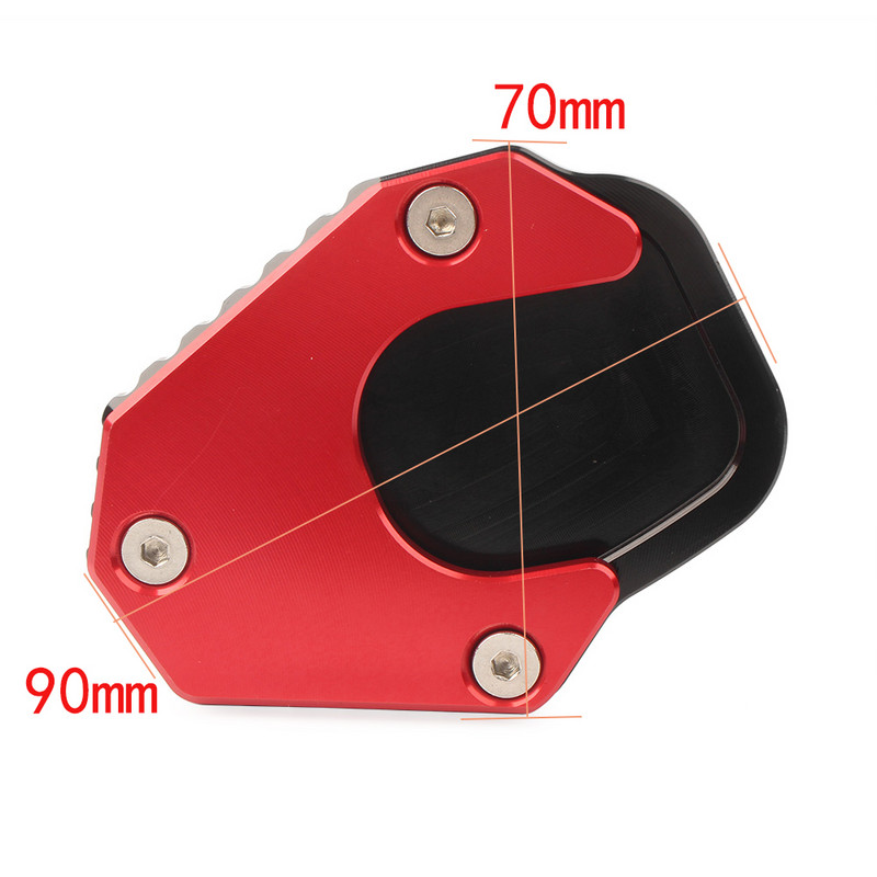 Extensie de extensie pentru suport lateral pentru motocicletă CNC pentru mărire pentru HONDA CRF250 RALLY CRF250L 2017 2018