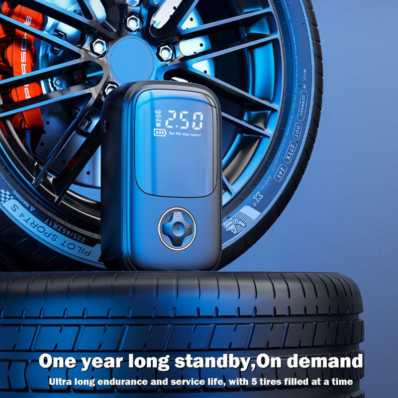 12V automobilska pumpa za napuhavanje zraka Prijenosni kompresor za motocikle Bicikli Napuhavanje guma za čamce Digitalna automatska pumpa za napuhavanje Infla I9Q9