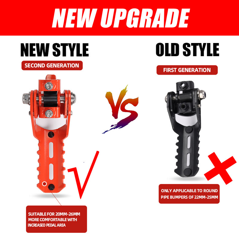 Pentru Regulmoto ZR 250 PR 250PR ZR250 PR ZR250PR Athlete 250 2022 Accesorii pentru motociclete Sujere pentru picioare din fata Suporturi Suporturi pentru picioare Cleme