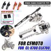 PENTRU CFMOTO CF CLX-700 CLX700 700CLX CL-X700 CL-X 700 Accesorii pentru motociclete Sujere pentru picioare din față Suporturi Suportă pentru picioare Cleme Suportă pentru picioare