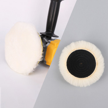 Γυάλισμα μαλλί για μηχανή στίλβωσης Γυάλισμα με κερί Στίλβωση γυαλίσματος αυτοκινήτων Φροντίδα στιλβωτικών μαξιλαριών για γυαλιστικό αυτοκινήτου