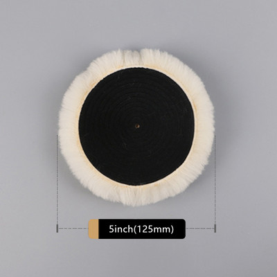 Tampă de lustruit din lână pentru mașină de lustruit Ceruit, lustruit, lustruit, pentru îngrijirea vopselei auto, tampoane de lustruit pentru mașină de lustruit