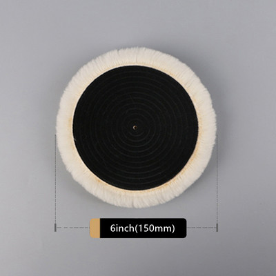 Tampă de lustruit din lână pentru mașină de lustruit Ceruit, lustruit, lustruit, pentru îngrijirea vopselei auto, tampoane de lustruit pentru mașină de lustruit