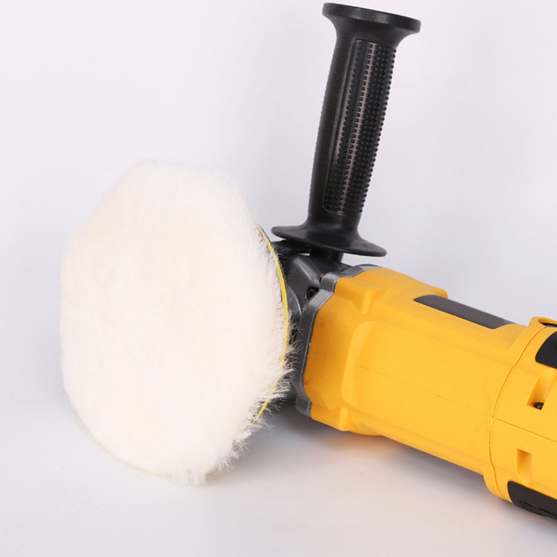 Tampă de lustruit din lână pentru mașină de lustruit Ceruit, lustruit, lustruit, pentru îngrijirea vopselei auto, tampoane de lustruit pentru mașină de lustruit