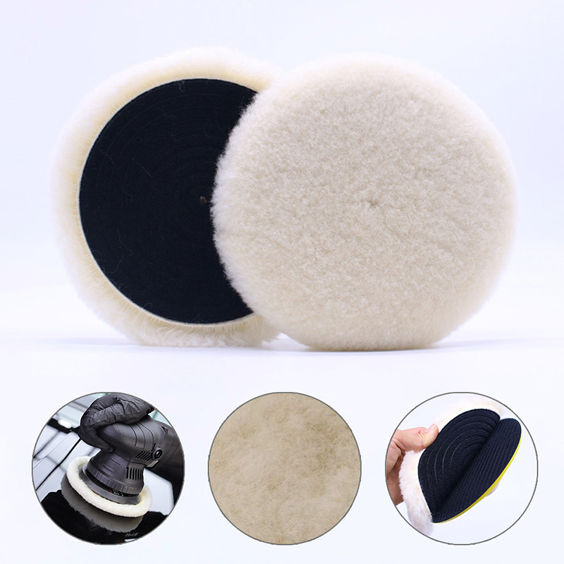 Tampă de lustruit din lână pentru mașină de lustruit Ceruit, lustruit, lustruit, pentru îngrijirea vopselei auto, tampoane de lustruit pentru mașină de lustruit