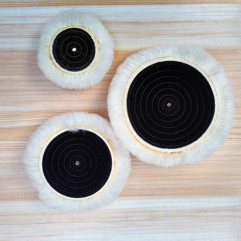 Tampă de lustruit din lână pentru mașină de lustruit Ceruit, lustruit, lustruit, pentru îngrijirea vopselei auto, tampoane de lustruit pentru mașină de lustruit