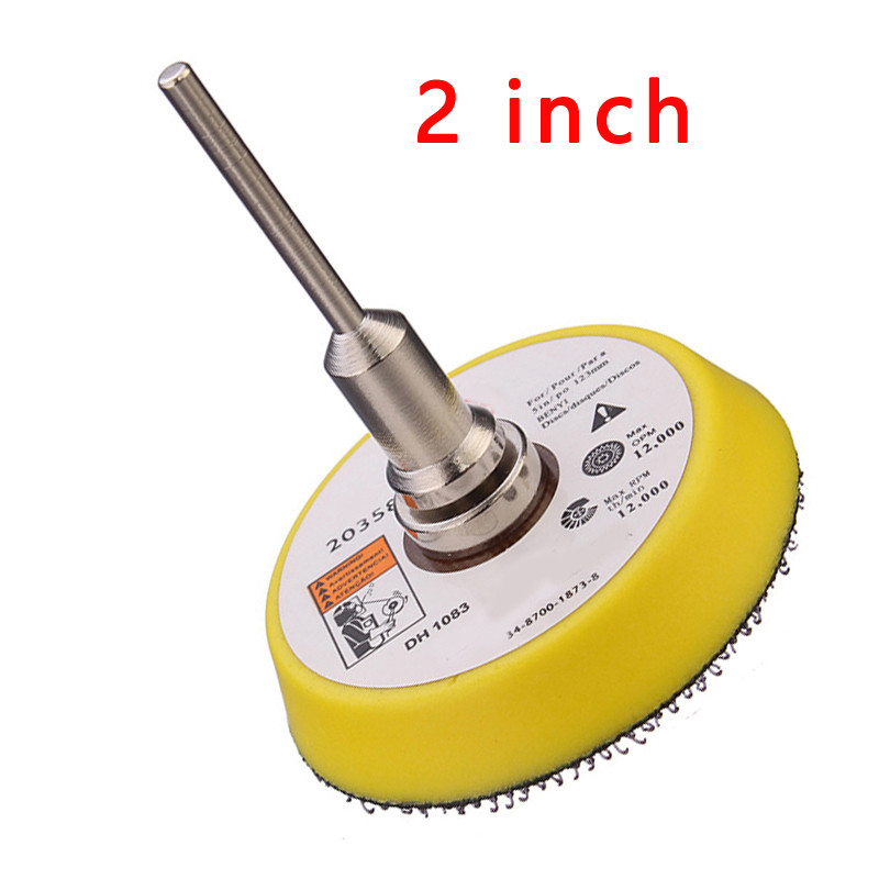 Disc de șlefuit 2 inch 50mm Disc de șlefuit Pad de lustruit Placă de susținere Disc de tăiere cu tijă de 3 mm Tijă de extensie Tijă de legătură pentru Dremel Rotary