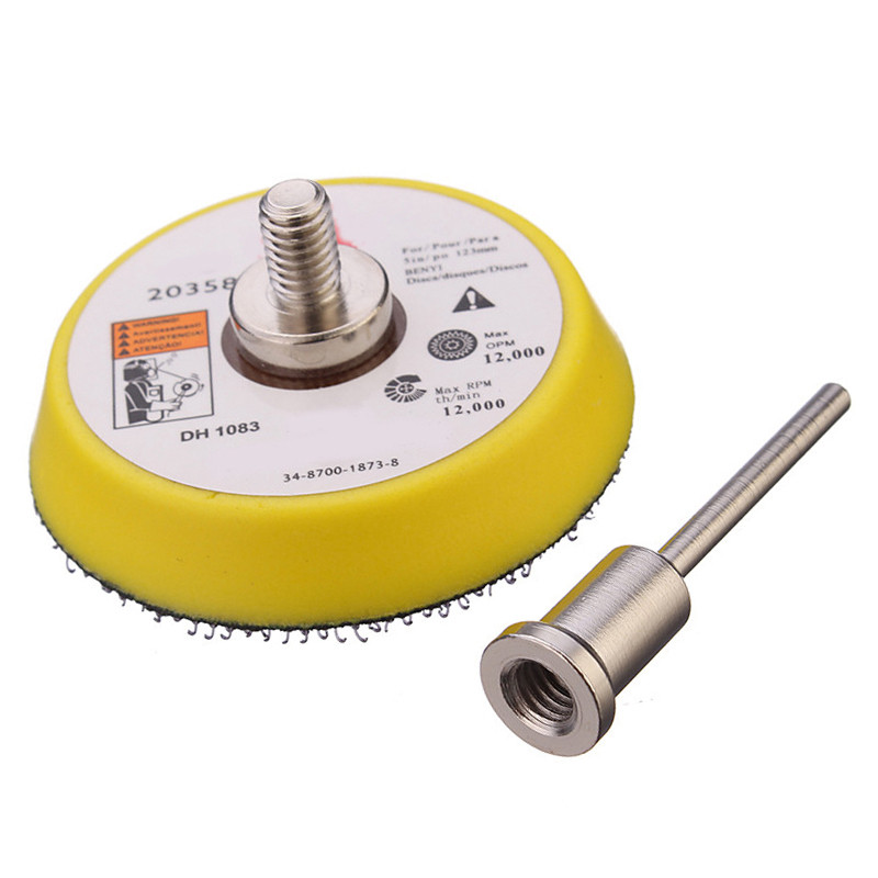 Disc de șlefuit 2 inch 50mm Disc de șlefuit Pad de lustruit Placă de susținere Disc de tăiere cu tijă de 3 mm Tijă de extensie Tijă de legătură pentru Dremel Rotary