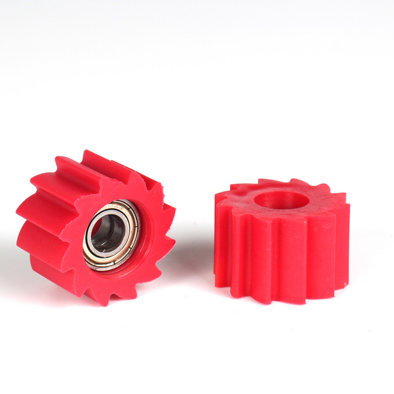 Rolă de lanț pentru motocicletă 8MM 10MM Roată de ghidare a roților de roată pentru Yamaha Honda Suzuki Kawasaki Yzf Rmz Klx Crf Dirt Bike