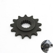 Piese pinioane mici pentru motociclete transmisie 13 dinți față 520 530 potrivite pentru lanțul motor ZONGSHEN NC450 450CC